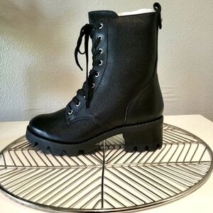 SCHUTZ | Leather Combat Boot